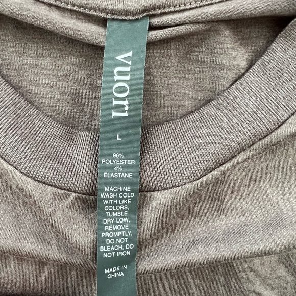 Vuori Womens Sz L Daydream Crew Ultra-lightweight Long Sleeve Tee Shirt Top - Picture 7 of 8